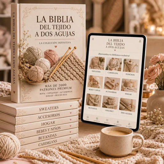 La Biblia del Tejido a Dos Agujas - La Colección Definitiva🧶